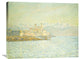 "The Old Fort at Antibes" Stretched Canvas Giclee by Claude Monet, 30"x24"