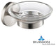Blossom Soap Dish, Brushed Nickel