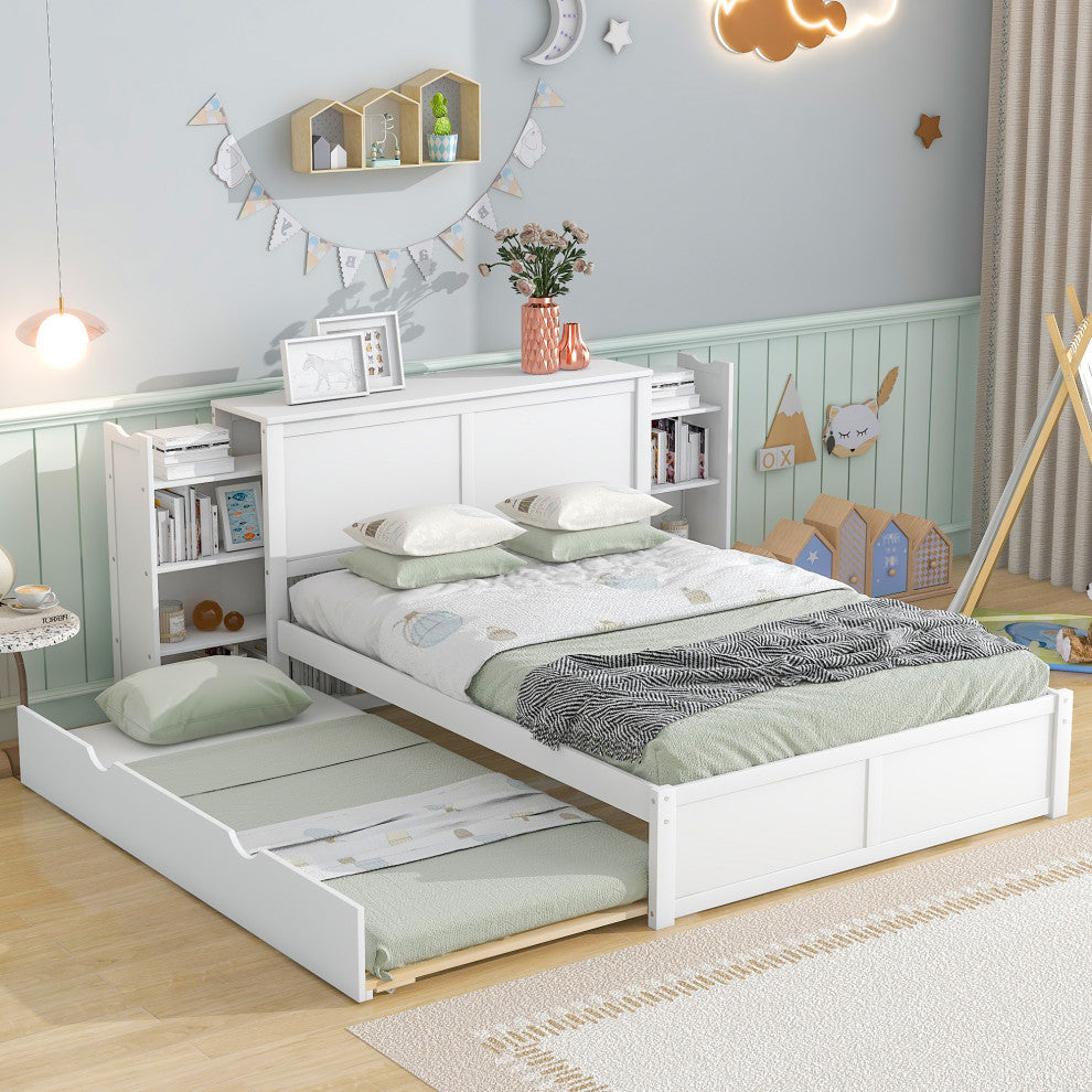 Gewnee Full Size Storage Platform Bed