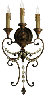 Cyan Design 03009 Meriel Three Light Wall Bracket