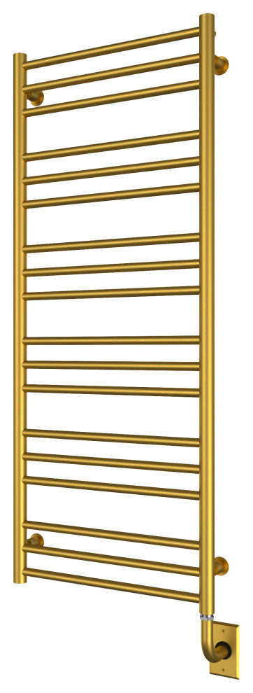 ICO Bath Sorano Hardwired Electric Towel Warmer - Round Bar