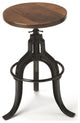 Iron Revolving Bar Stool