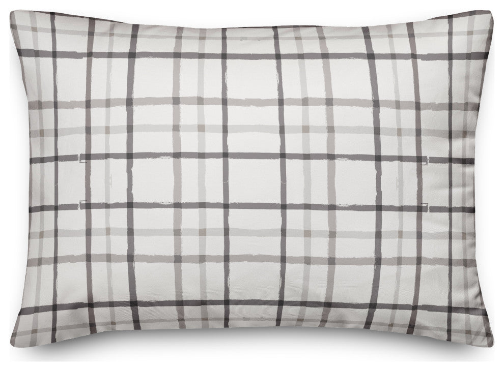 Gray Pumpkin Patch 14x20 Spun Poly Pillow