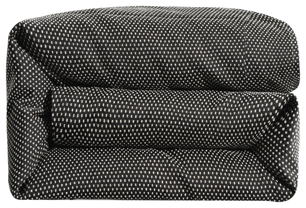 Blackberry Polka Dot Duvet Cover, Super Queen