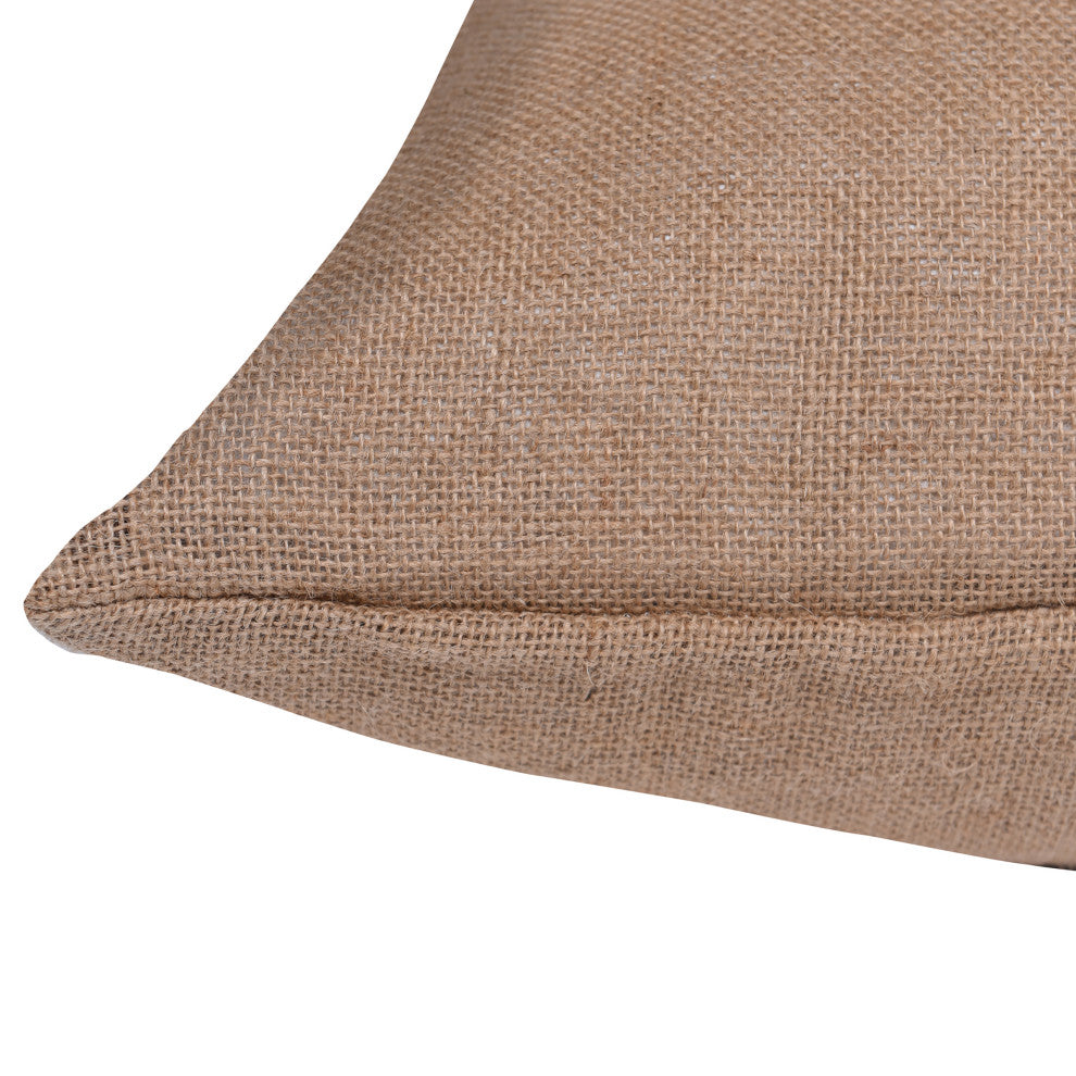 Dann Foley Cushion Zebra Stripe White- Jute
