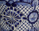 Small Blue Deco Talavera Ceramic Pot