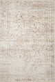 Loloi Sonnet Beige / Terracotta 18" x 18" Sample Rug
