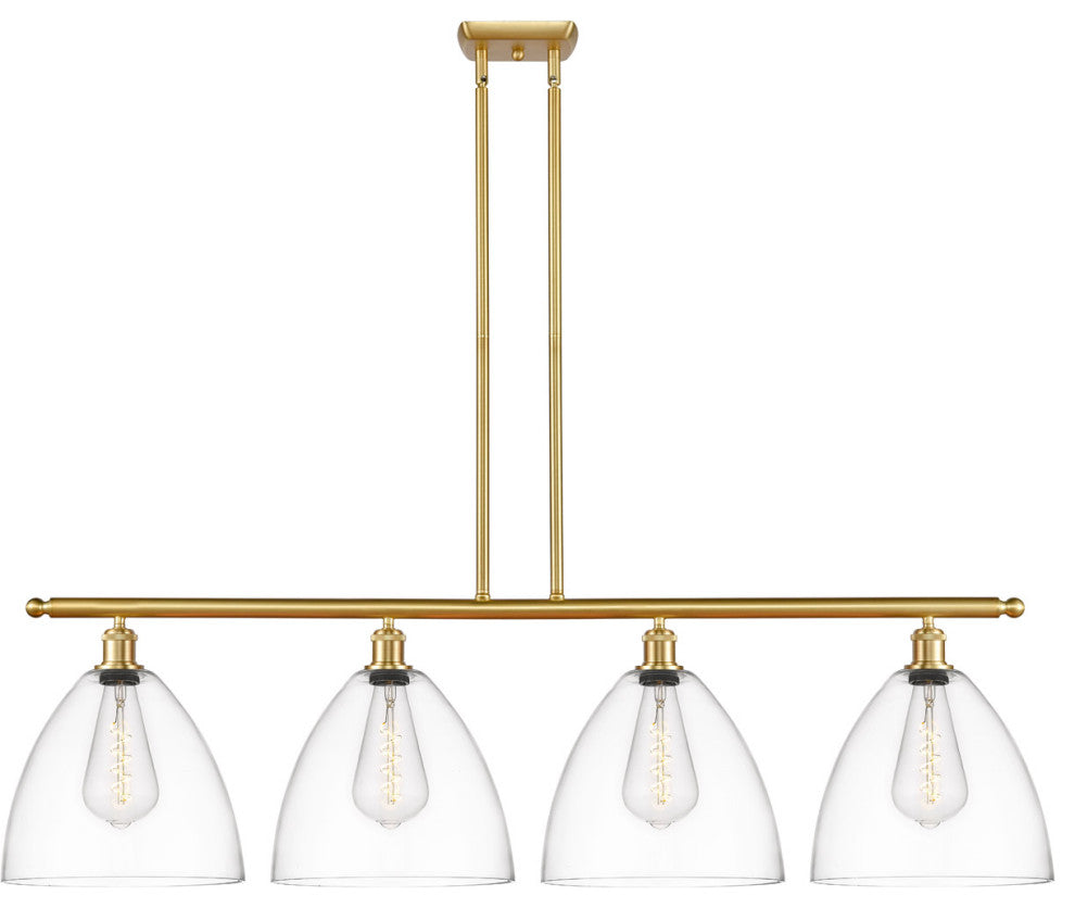 Innovations 516-4I-SG-GBD-122-LED 4 Light Island Light, Satin Gold