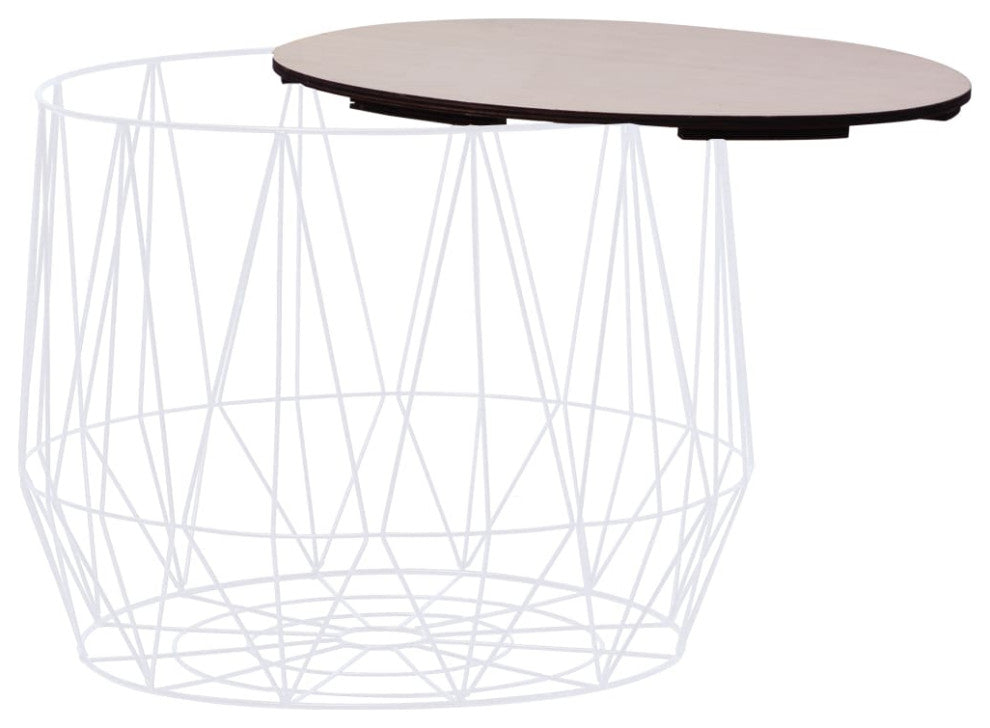 vidaXL Coffee Table 2 pcs White