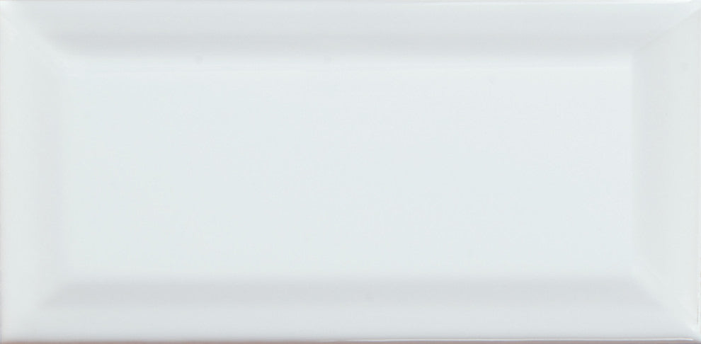 MSI NGLO3X6BEV 6" x 3" Rectangle Wall Tile - Polished Beveled - White