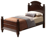 Summit Twin Panel Beds, Cappuccino