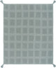 Charming Light Blue Throw Blanket, Jade
