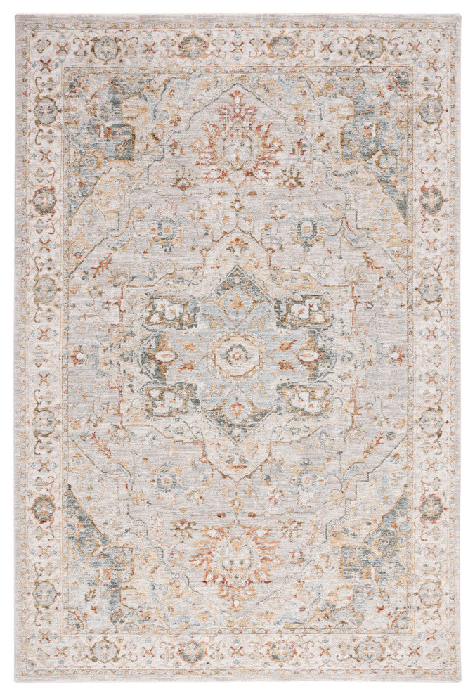 Safavieh Hamilton Collection HLT110F Rug, Grey/Blue, 8' X 10'