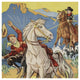 "Vintage Westerns: Vanishing men - Detail" Paper Print, 38"x38"