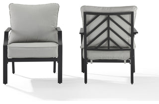 Otto 2Pc Outdoor Chair Set 2 Armchairs