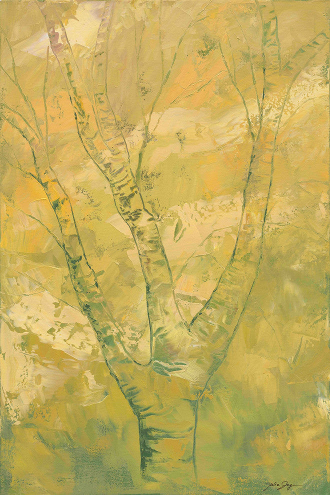 "Spring Moss" Painting Print on Wrapped Canvas by Julie Joy