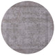 Ahgly Company Indoor Round Mid-Century Modern Area Rugs, 8' Round