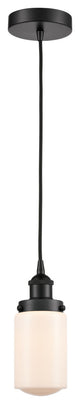 Innovations 616-1PH-BK-G311-LED 1-Light Mini Pendant, Matte Black