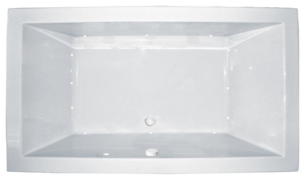 Zen 66"x42" Silver Series Air Massage Bath