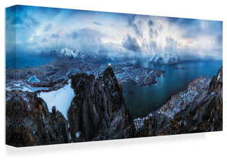 Dr Nicholas Roemmelt 'In Heaven On Ha Ven' Canvas Art, 24"x12"