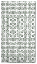 Distressed Tile Pattern Green 58x102 Tablecloth
