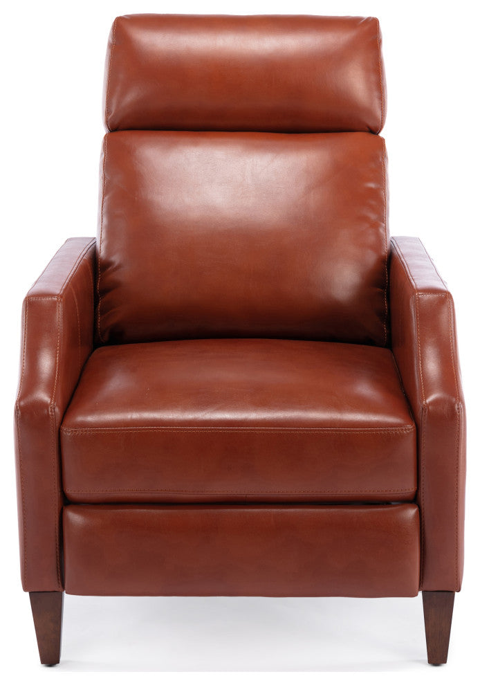 Balantyne Push Back Recliner, Caramel