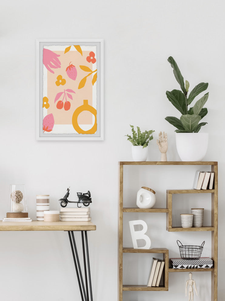 "Fruit Garden" Framed Painting Print, 24x36