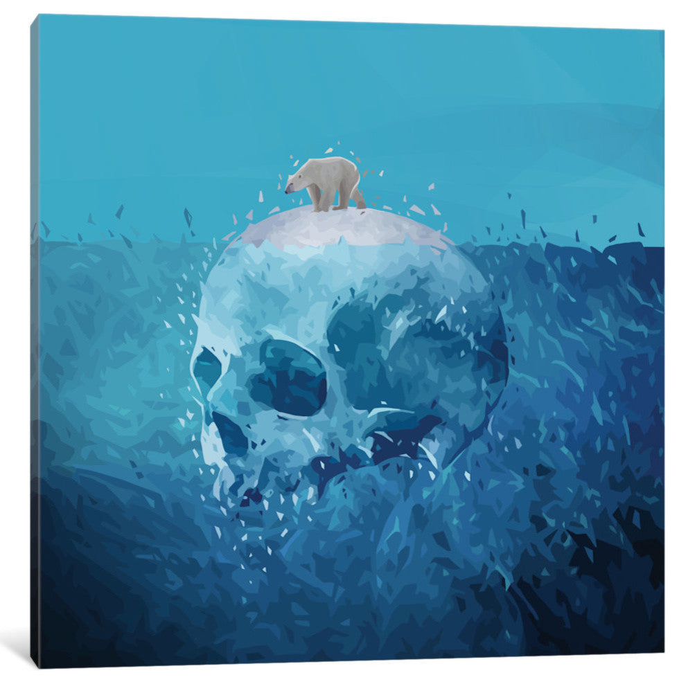 "Green Peace" by Alessandro Pautasso, 18x18x1.5