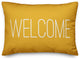 Welcome Outdoor Lumbar Pillow