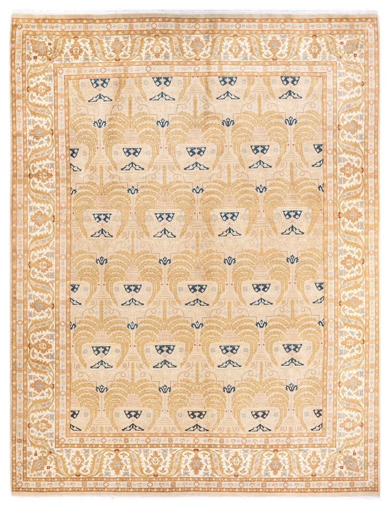 Mogul, One-of-a-Kind Hand-Knotted Area Rug Ivory, 8' 2" x 10' 5"