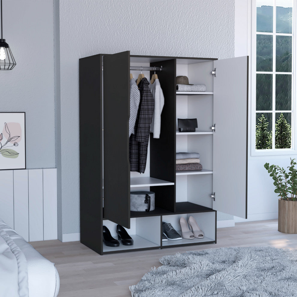 Rose Armoire, Black-White