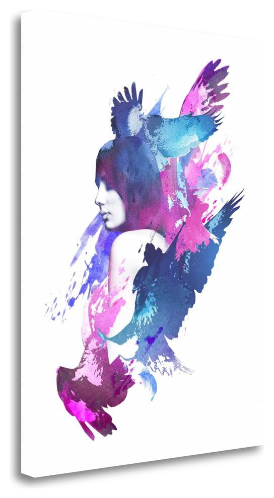 "Bloody Fight" By Robert Farkas, Giclee Print on Gallery Wrap Canvas