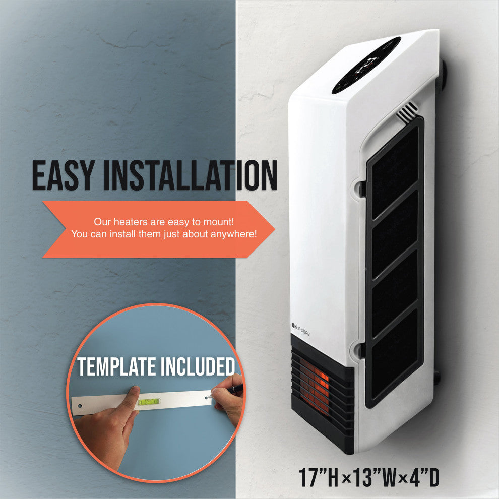 Heat Storm Deluxe Wall Heater
