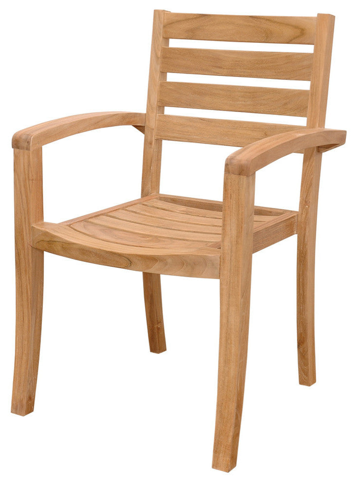 Catalina Stackable Armchair (Fully Built & 4 pcs in a box)