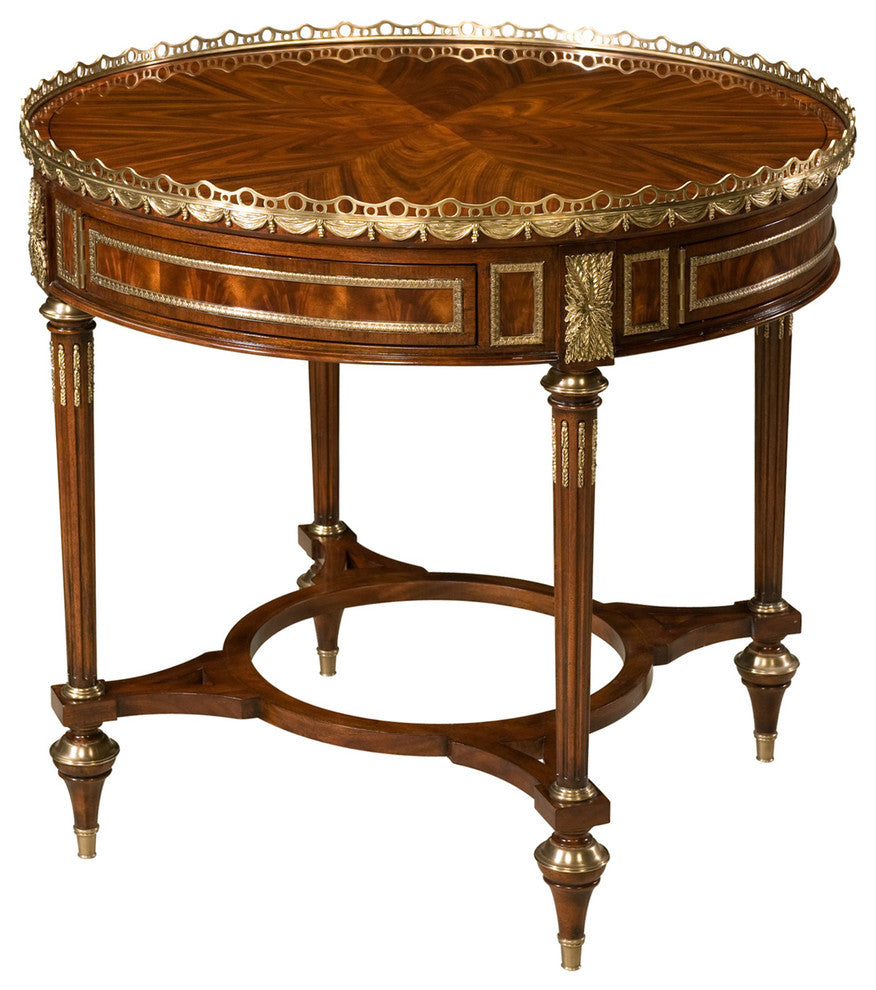 Louis XVI Mahogany Mechanical Center Table