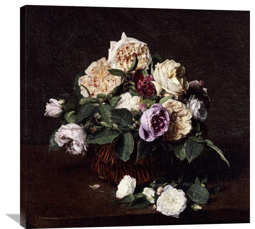 "Vase De Fleurs" Artwork, 36" x 29"