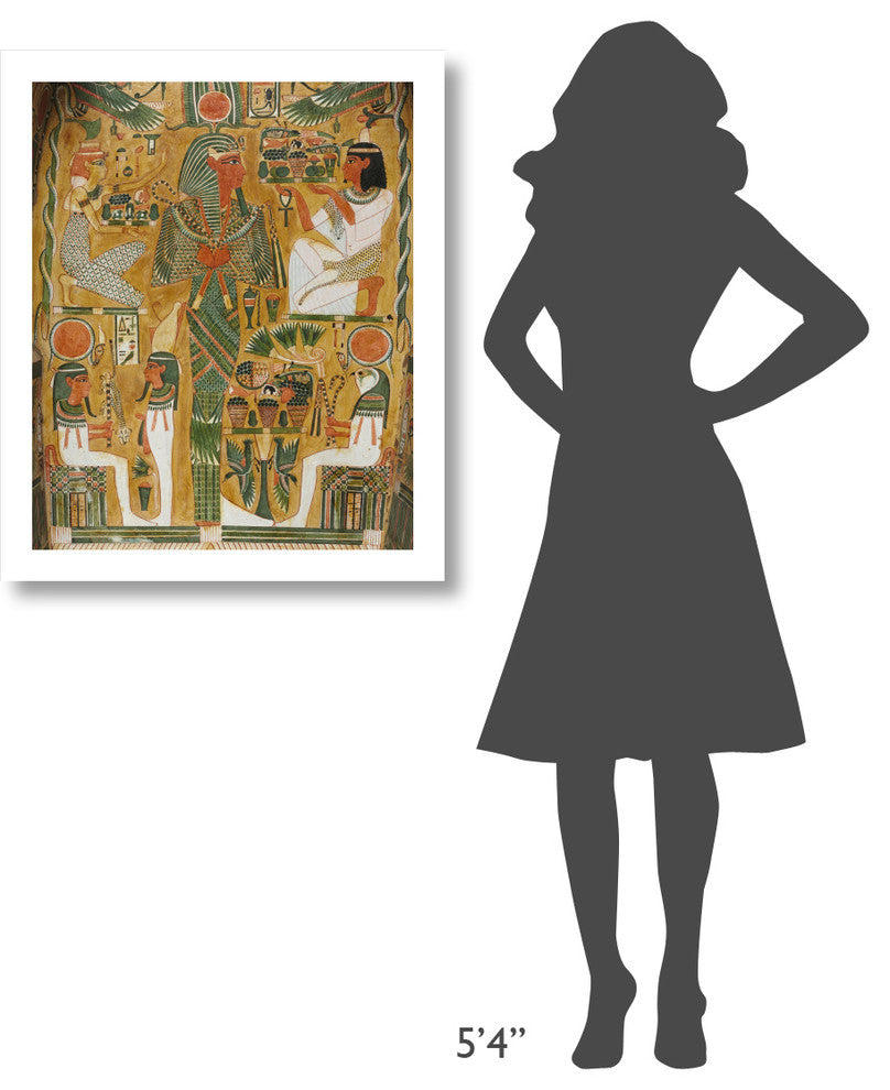 "Coffin of Bakenmut (interior detail), c. 1000-900 BC" Paper Art, 26.39"x32"