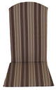 Full Rocker Cushion, Maroon Stripe