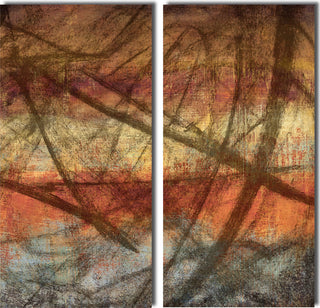 Abstract 2-Piece Canvas Wall Art