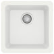 Karran USA QU-690 Quartz QU 16-5/8" Undermount Single Basin - White