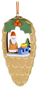 Christian Ulbricht Ornament- Santa In Pinecone