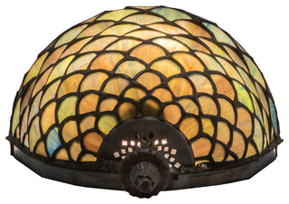 8W Tiffany Fishscale Wall Sconce