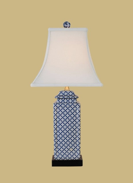 Mediterranean Cross Porcelain Table Lamp