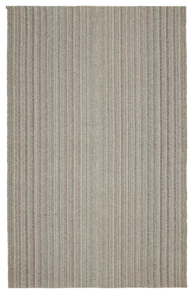 Rug N Carpet - Handmade Turkish 6' 6'' x 10' 4'' Flatweave Wool Kilim Rug