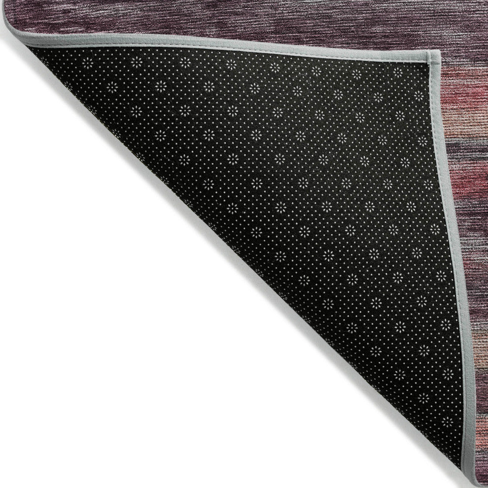 Machine Washable Indoor/Outdoor Chantille ACN1639 Paprika 2'3" x 7'6" Runner Rug