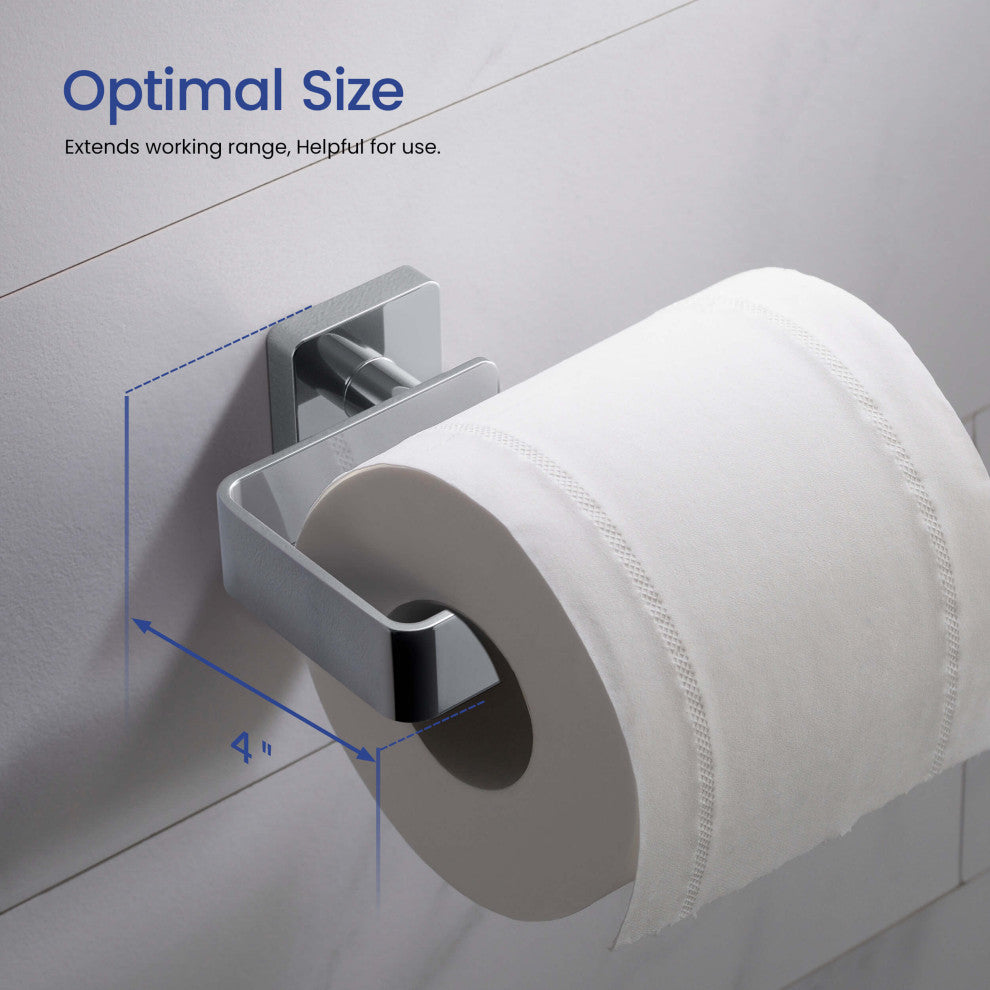 Blaze Bathroom Toilet Paper Holder, Chrome