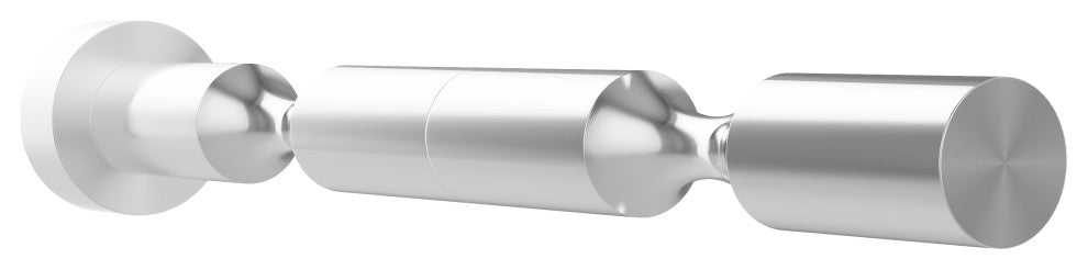 Vino Pins 12 Bottle Wall Mounted Wine Rack Kit, Milled Aluminum, Double Depth (24 Bottles)