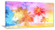 "High-rise Retro Palm Trees" Canvas Print