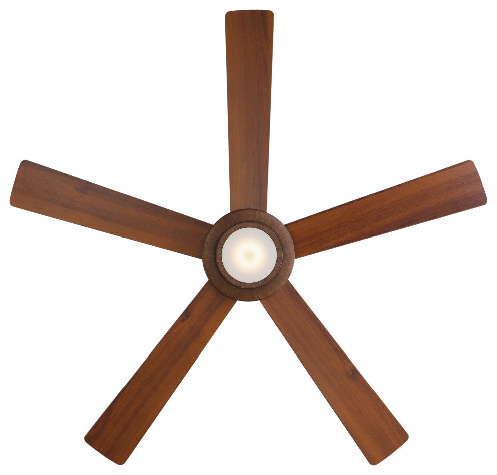 MinkaAire Skyhawk Skyhawk 60" 3 Blade LED Indoor Ceiling Fan - Brushed Nickel