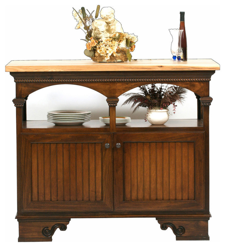 Eagle Furniture American Premiere Kitchen Island, Black